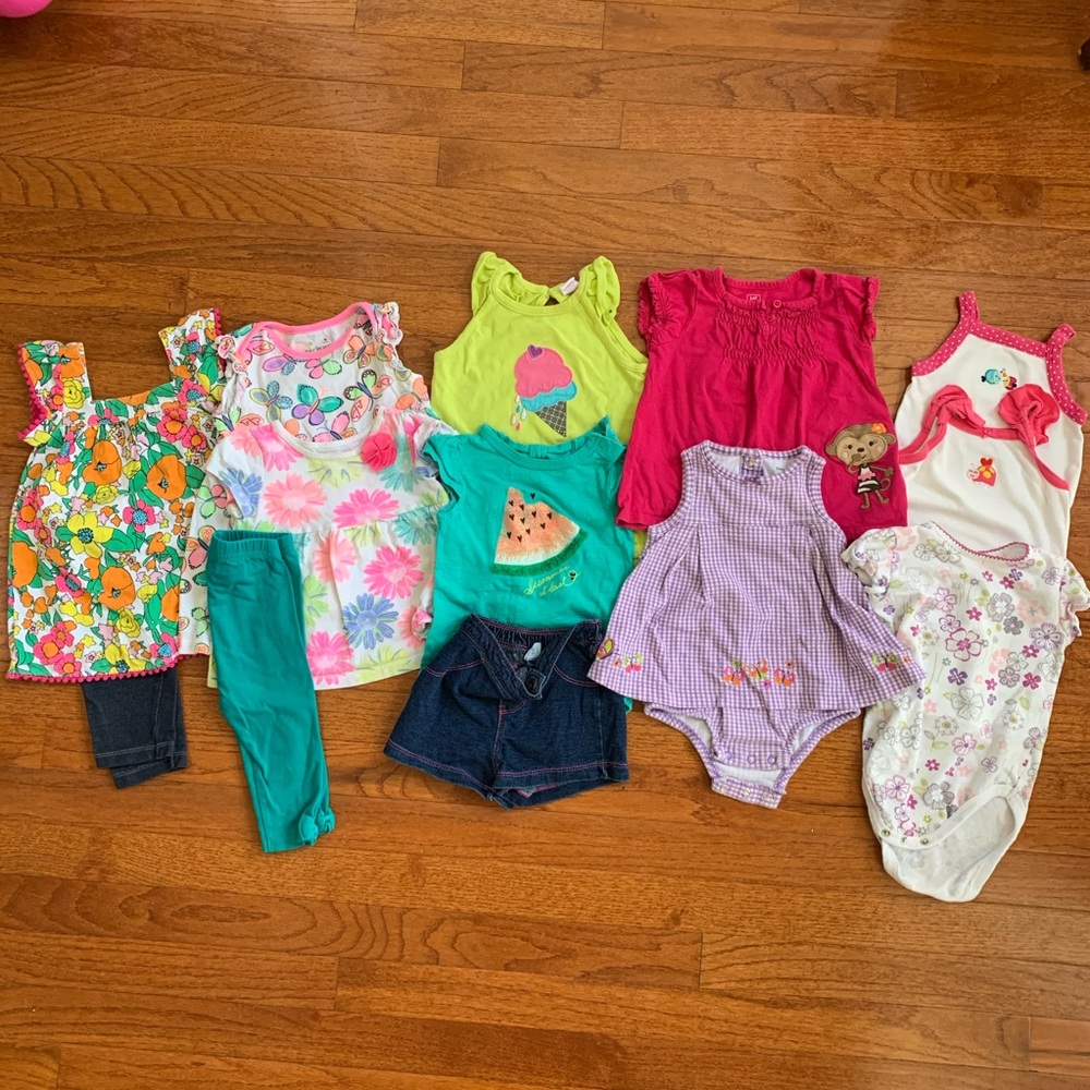Summer bundle baby girl 9 months